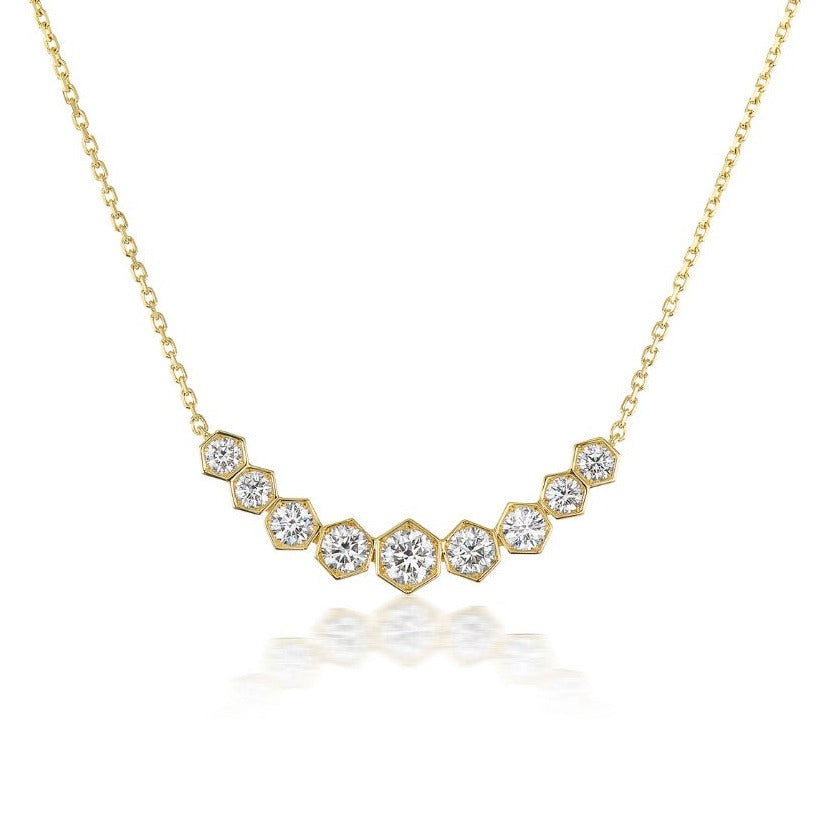 Queen B Diamond Necklace